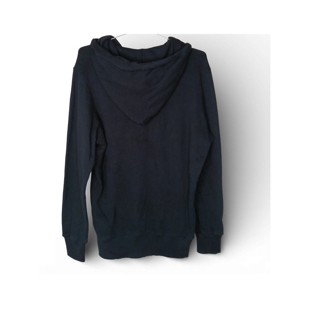 Diesel Men’s Small Navy Chevron Hoodie 100% Cotton Soft Pullover - Picture 3 of 13